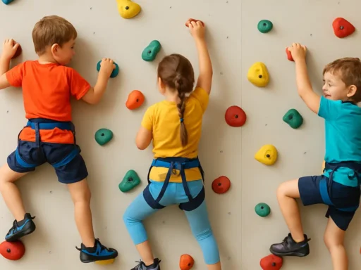 Actieve dagjes uit voor kinderen: klimmen