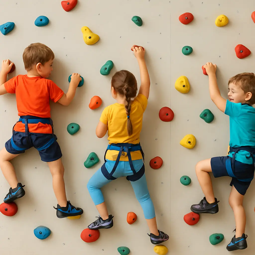 Actieve dagjes uit voor kinderen: klimmen