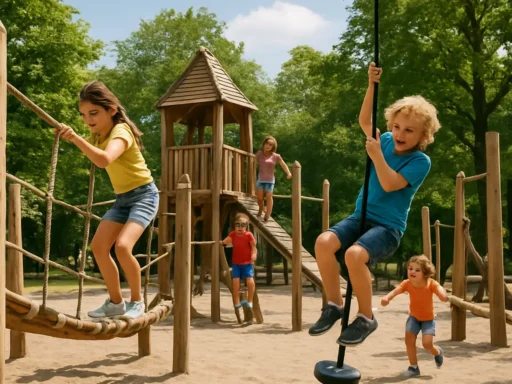 Buitenspelen in Nederland: de beste avontuurlijke speeltuinen