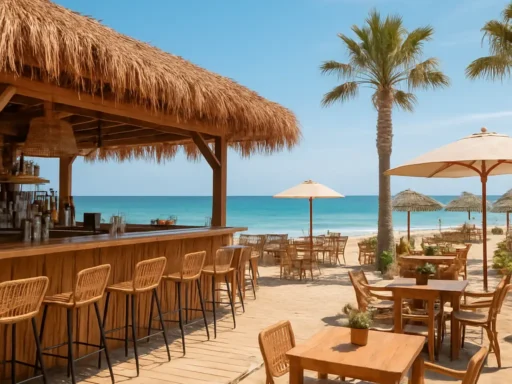 De beste strandbars en terrassen langs de kust