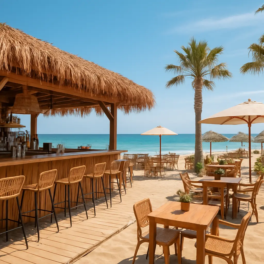 De beste strandbars en terrassen langs de kust