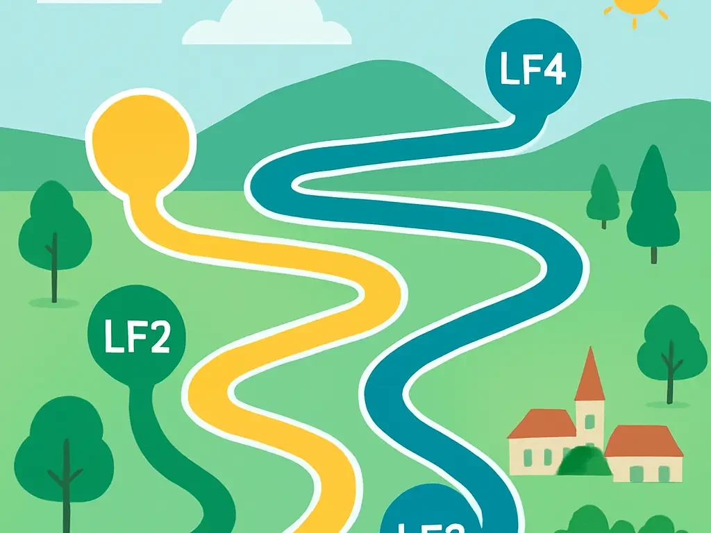 De LF-routes uitgelegd: welke past bij jouw niveau en tijd