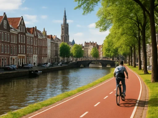 De mooiste fietspaden door Nederlandse steden