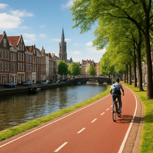 De mooiste fietspaden door Nederlandse steden