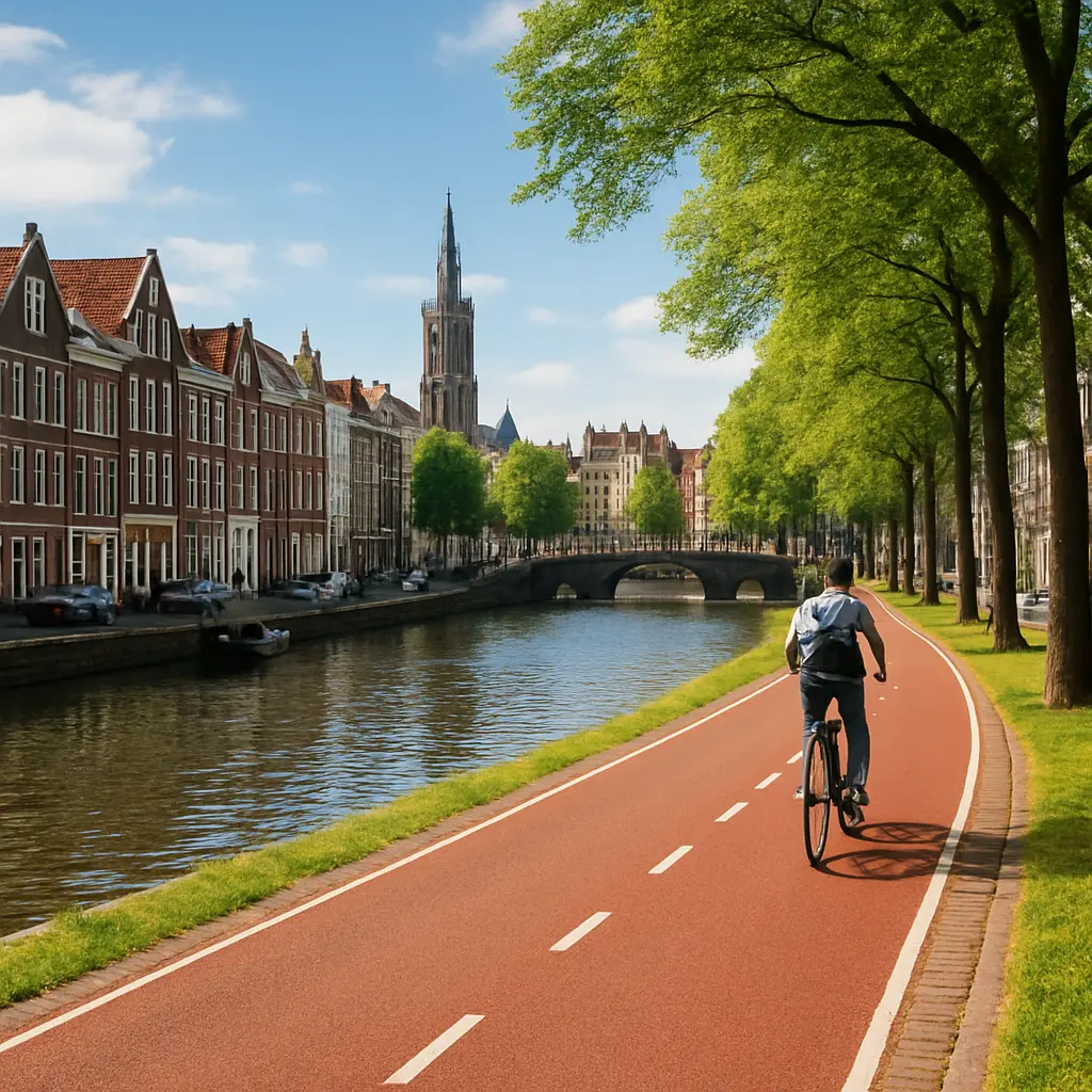 De mooiste fietspaden door Nederlandse steden