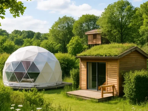 Duurzaam overnachten in Nederland: eco-lodges en groene verblijven