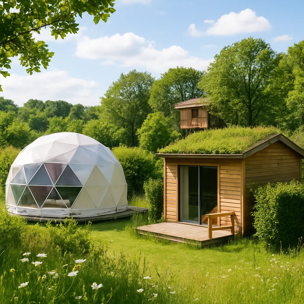 Duurzaam overnachten in Nederland: eco-lodges en groene verblijven