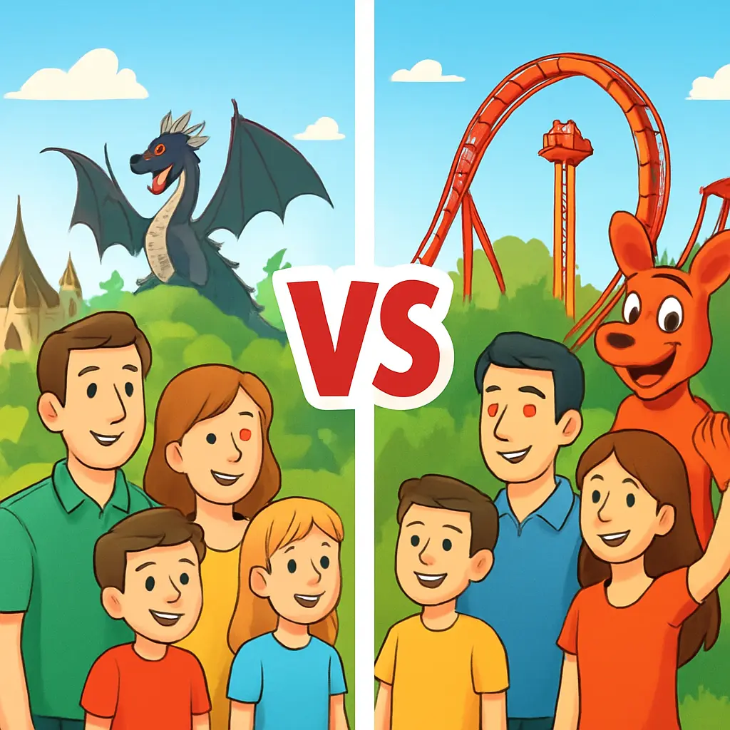 Efteling vs Walibi: welk attractiepark past bij jouw gezin