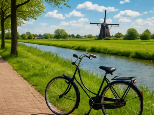 Fietsen en buiten zijn in Nederland