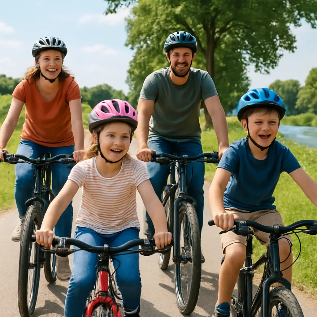 Fietsen met kinderen: de beste gezinsroutes per regio