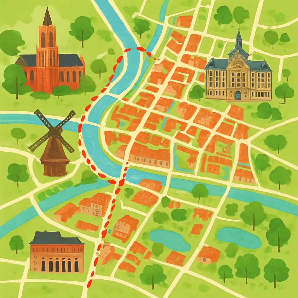 Haarlem in een dag: route