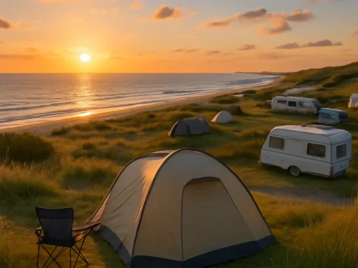 Kamperen aan zee in Nederland: de beste campings per eiland en badplaats
