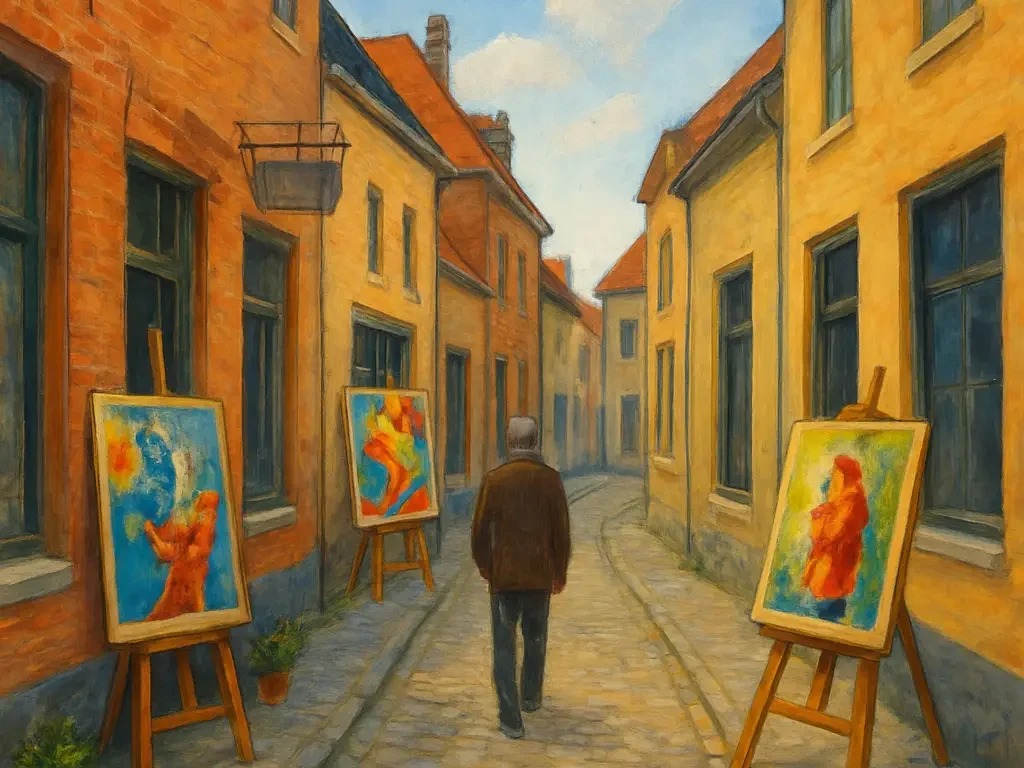 Kunst buiten de gebaande paden: galeries en ateliers in kleinere steden