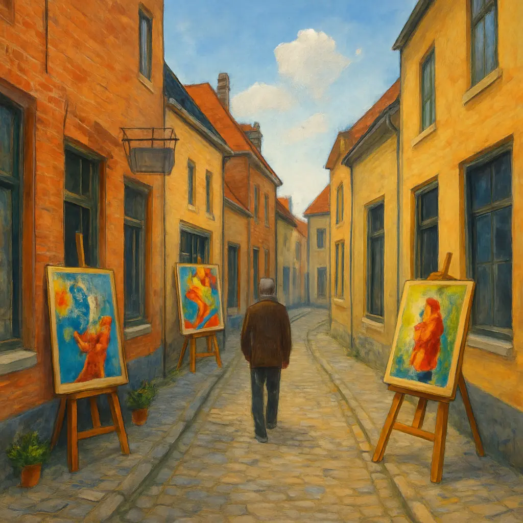 Kunst buiten de gebaande paden: galeries en ateliers in kleinere steden