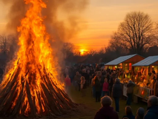 Paasvuur en paasmarkten: de mooiste tradities in eigen land