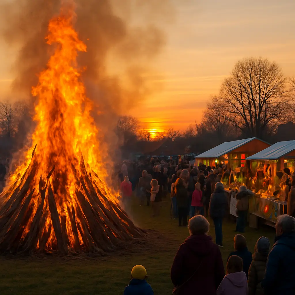 Paasvuur en paasmarkten: de mooiste tradities in eigen land