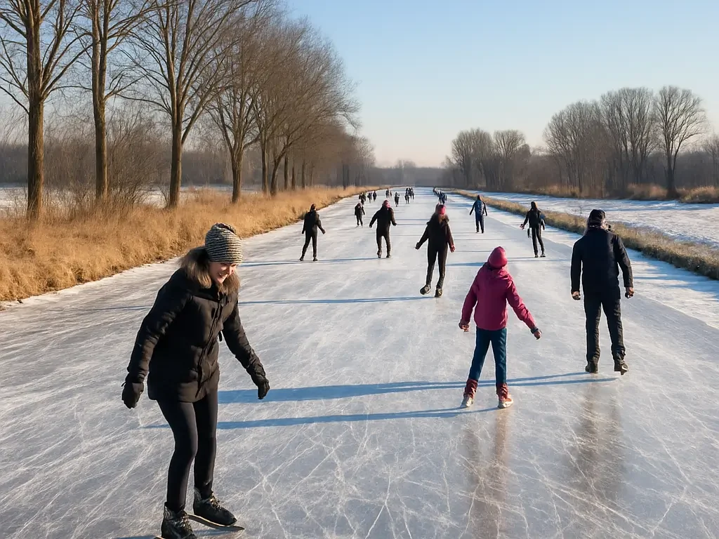 Schaatsen in Nederland: de beste natuurijsbanen en ijshallen