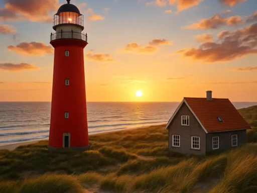 Slapen in een vuurtoren: de mooiste opties aan de Nederlandse kust