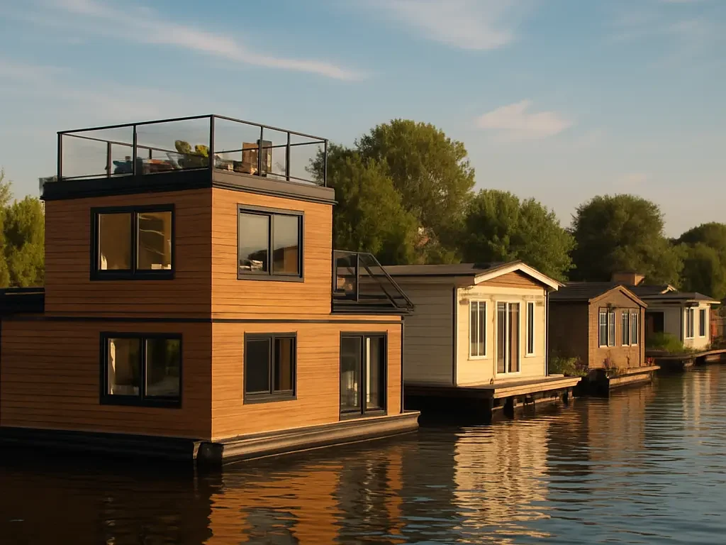 Slapen op het water: de leukste woonboten en drijvende huisjes