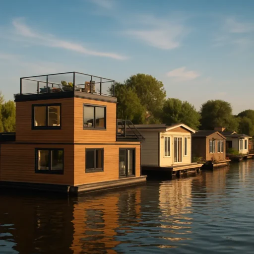 Slapen op het water: de leukste woonboten en drijvende huisjes