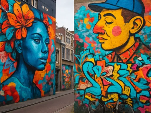 Street art en stedelijke kunst in Rotterdam en Den Haag