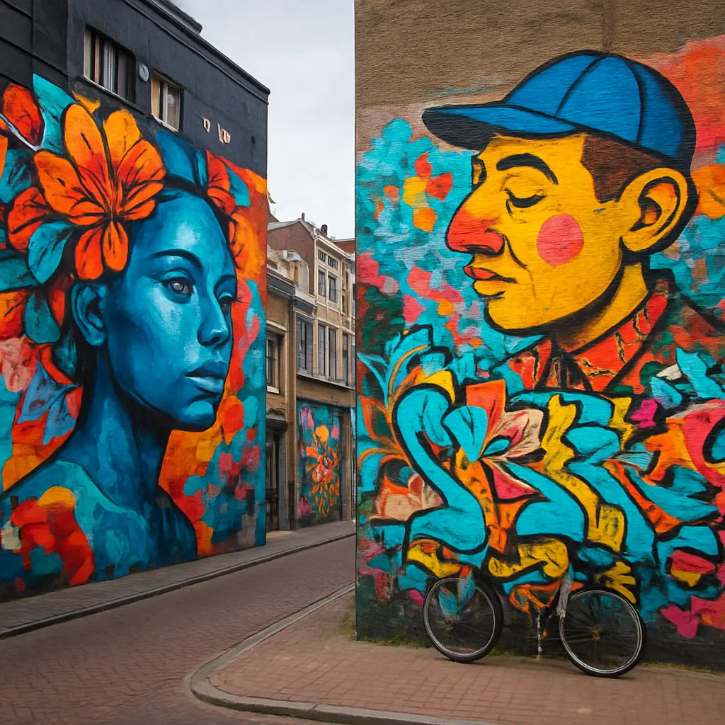 Street art en stedelijke kunst in Rotterdam en Den Haag