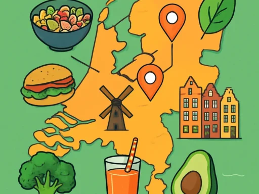 Vegetarisch en vegan eten in Nederland: steden en hotspots