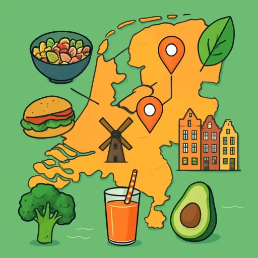 Vegetarisch en vegan eten in Nederland: steden en hotspots
